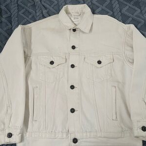 Cotton On White Jean Jacket
